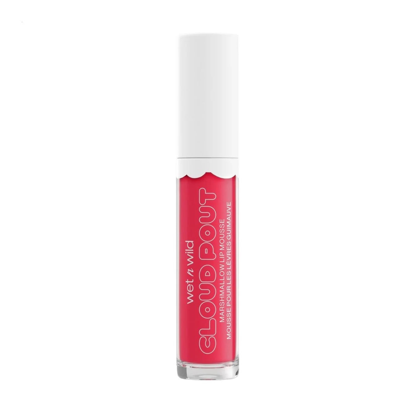 Рідка помада для губ Wet n Wild Cloud Pout Marshmallow Lip Mousse, Fluff You, 3 мл